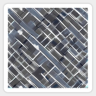 Comic Book Style Gray Brick Wall (MD23Bgs008f) Sticker